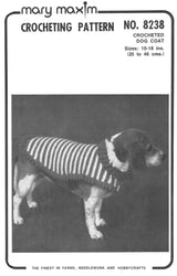 Modèle de manteau de chien au crochet