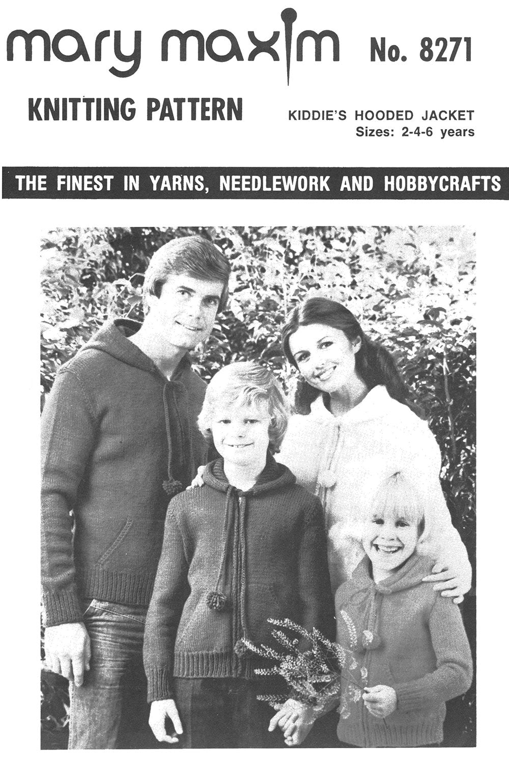 Modèle de veste à capuche pour enfants