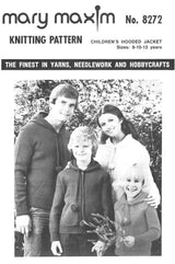 Patron de veste à capuche enfant