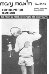 Tennis Sweater Pattern