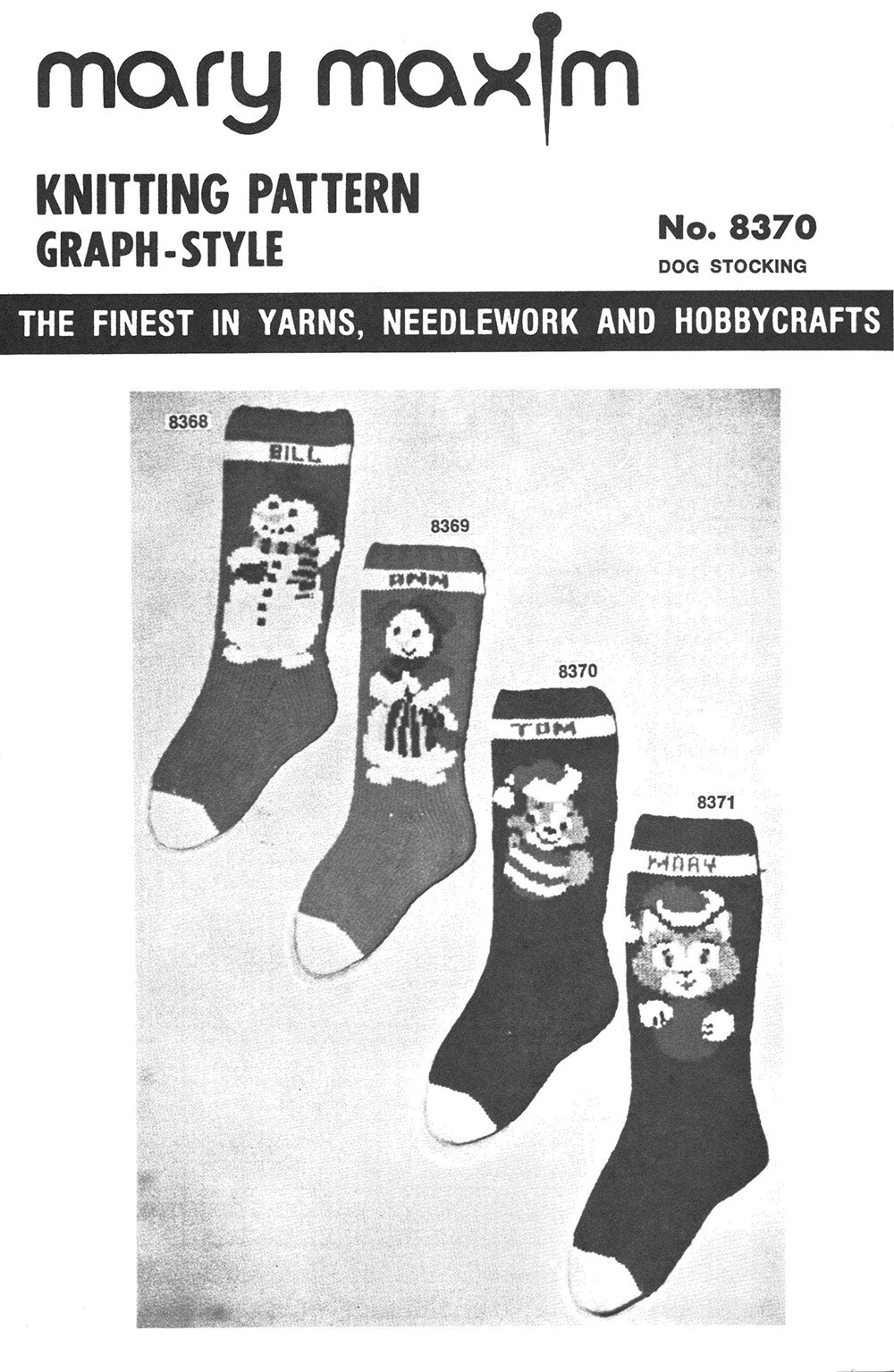 Patron de bas de chien