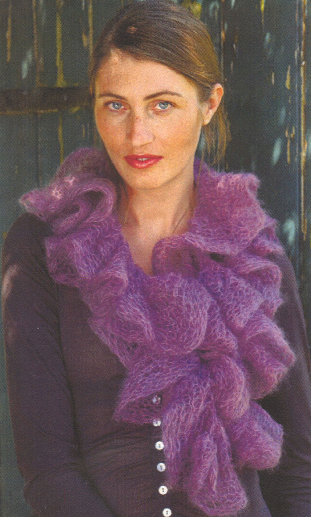 Ruffle Scarf Pattern – Mary Maxim Ltd