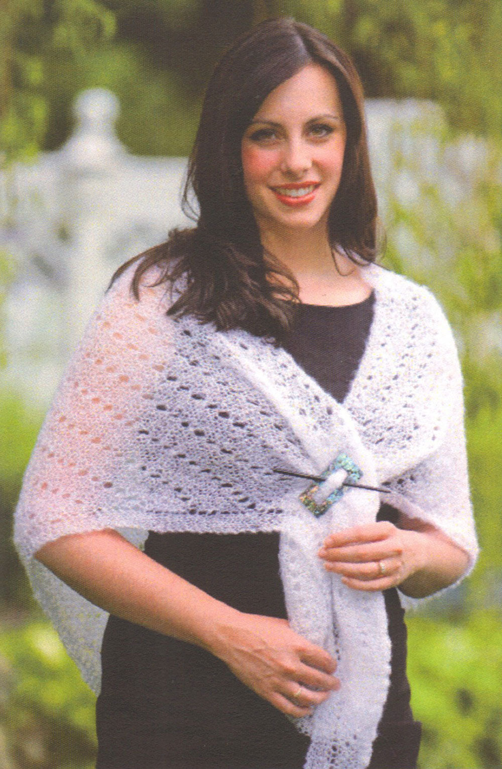 Evening Glamour Shawl Pattern
