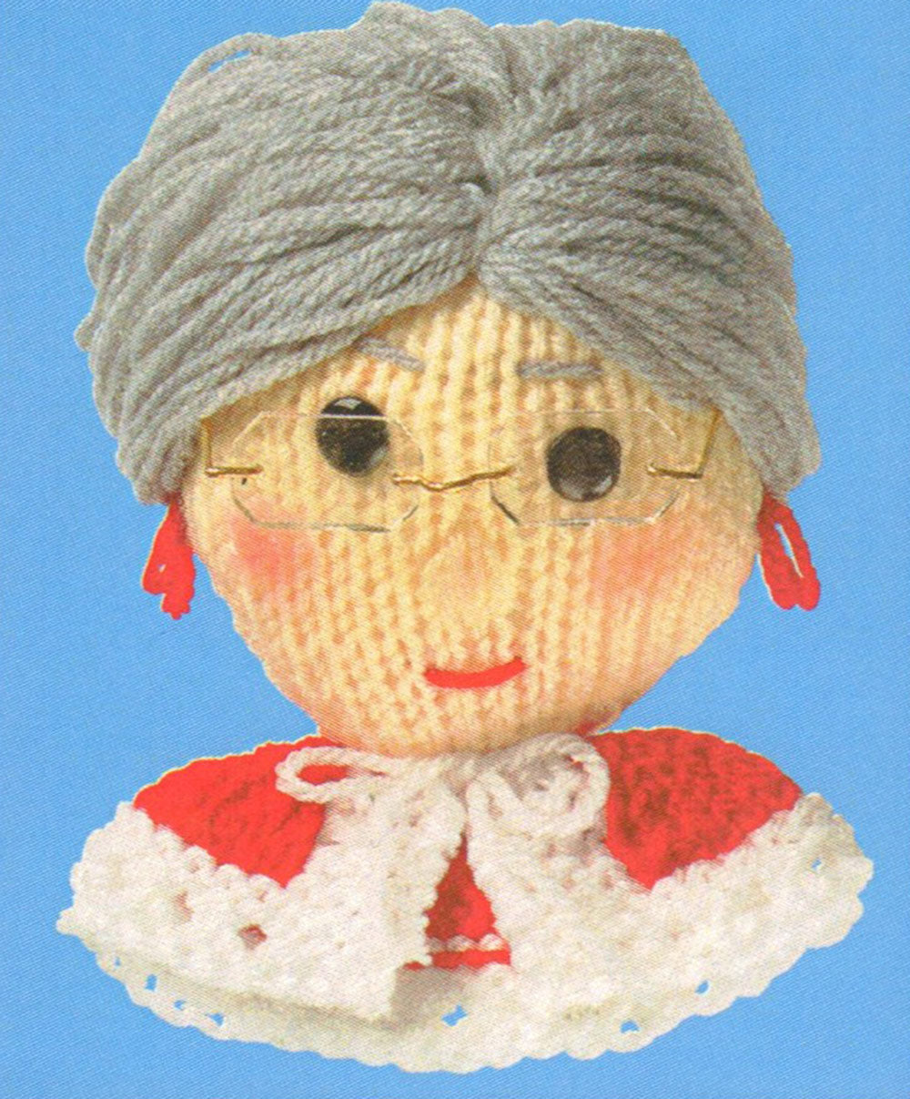 Mrs. Claus Ornament Pattern