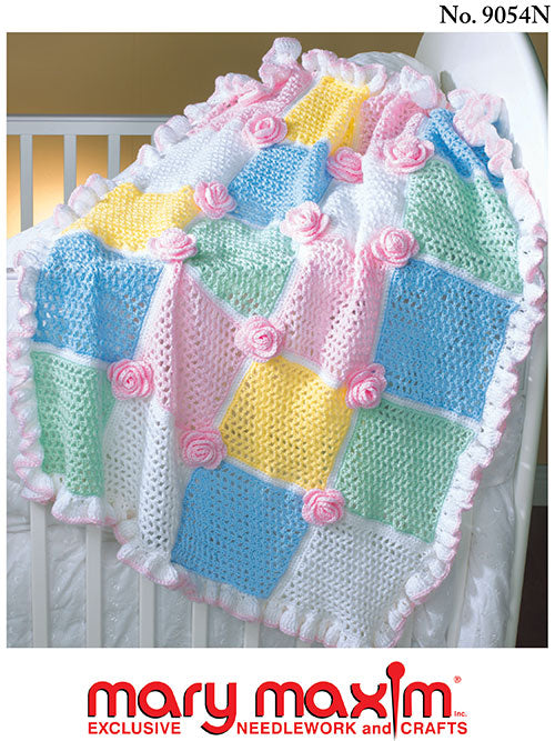 Ruffles and Roses Afghan Pattern
