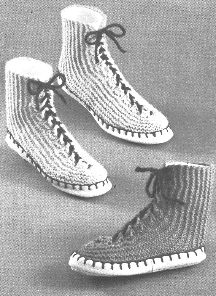 Lounging Slipper Pattern