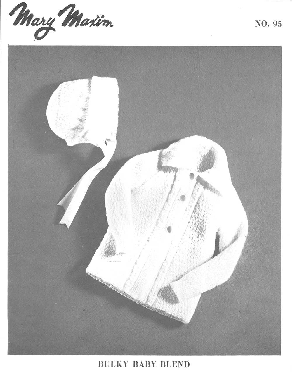 Baby's Jacket & Bonnet Pattern
