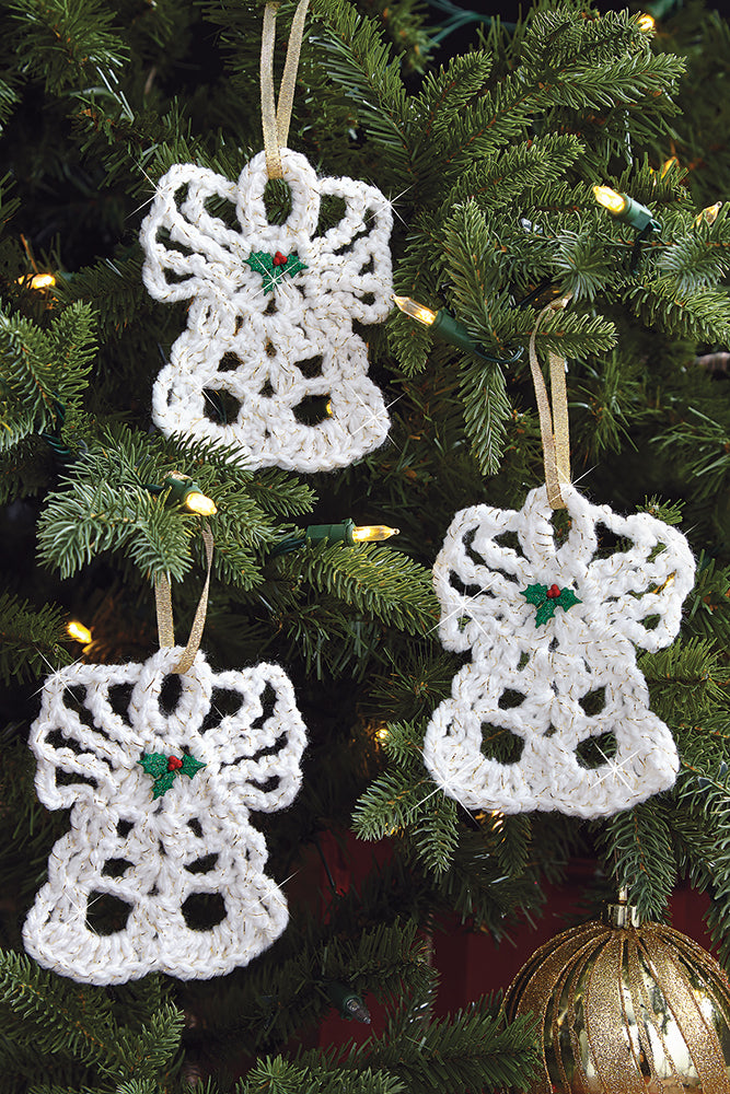 Sparkly Angels Ornaments Pattern