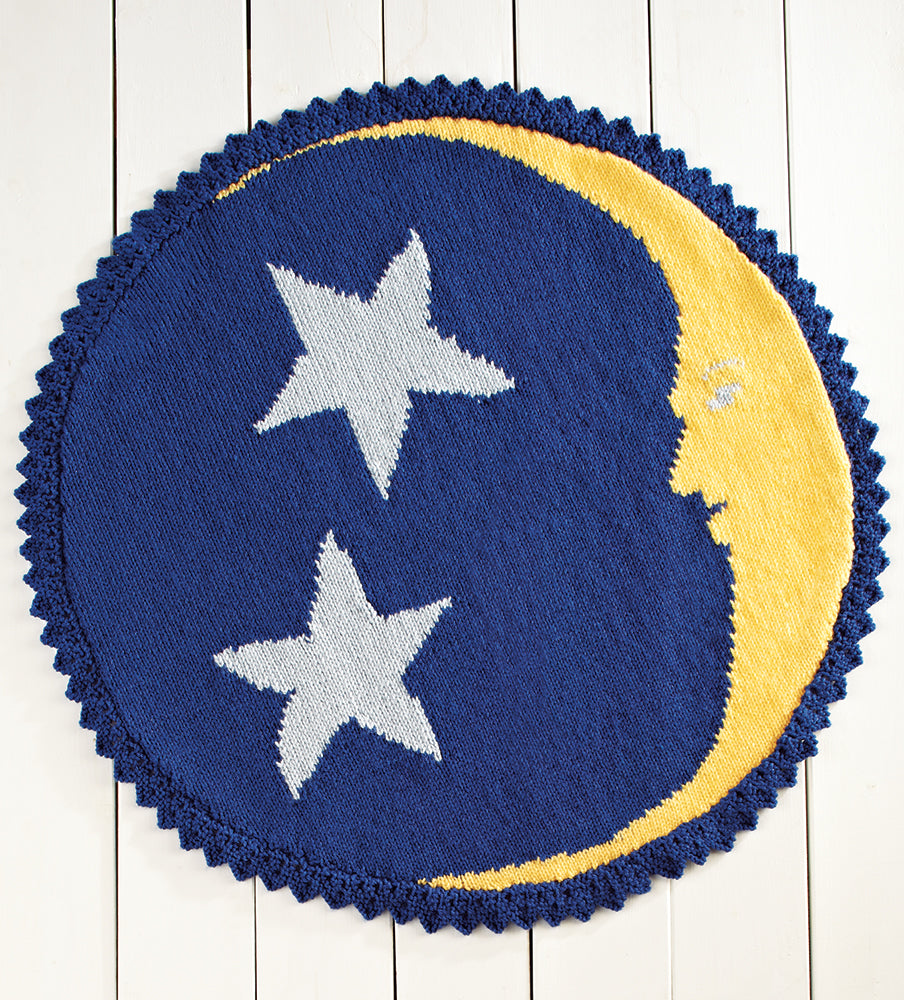 Moon and Stars Blanket Pattern