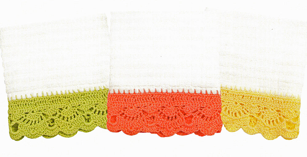 Bordered Dish Towels Pattern