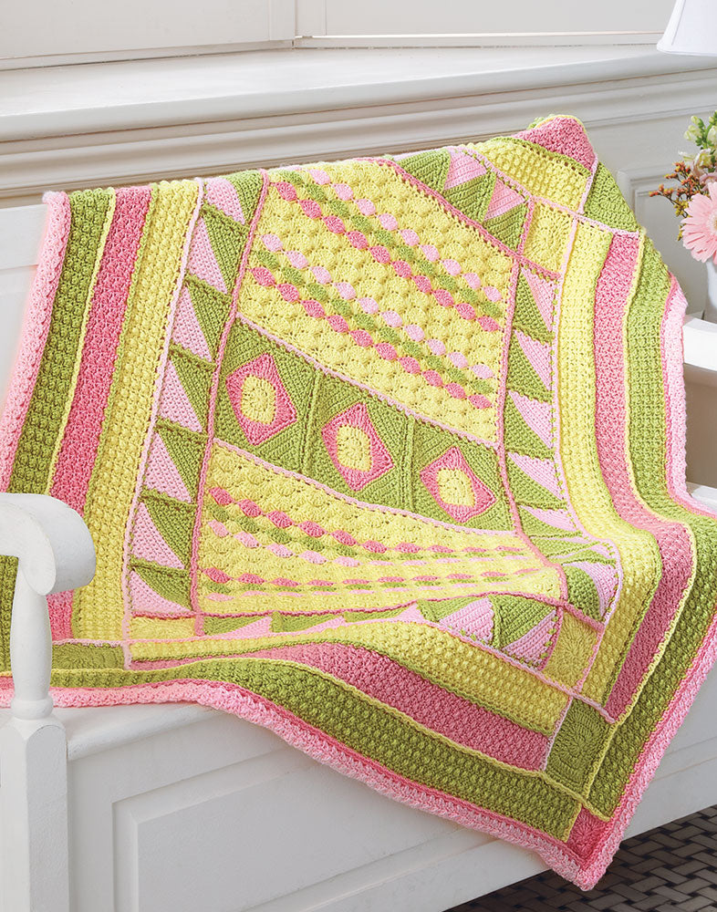 Sweet Pea Blanket Pattern – Mary Maxim Ltd - Main Image