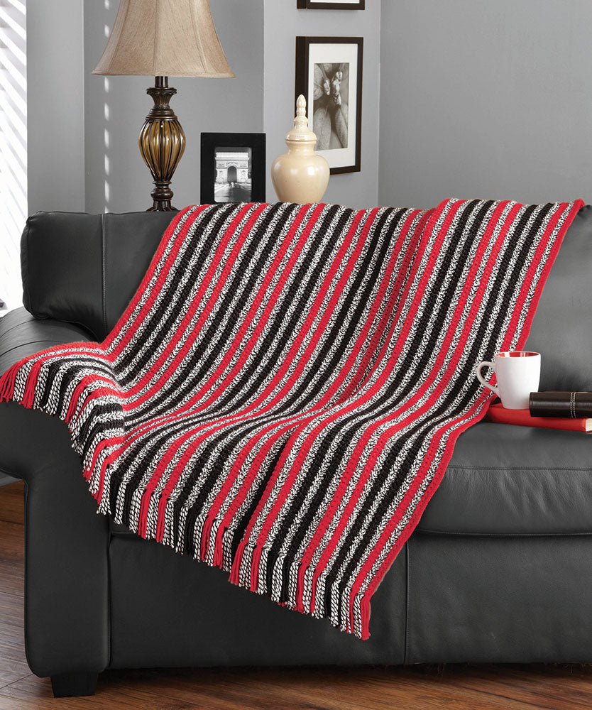 Dramatically Simple Afghan Pattern