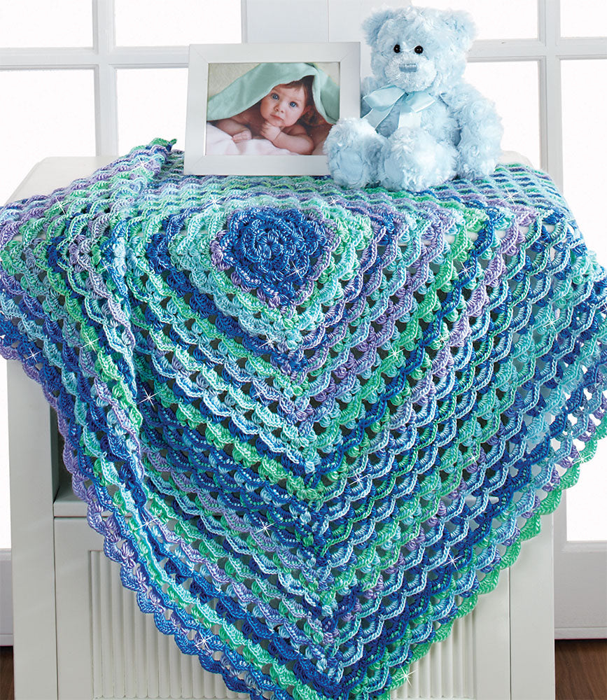 Ruffled Granny Blanket Pattern