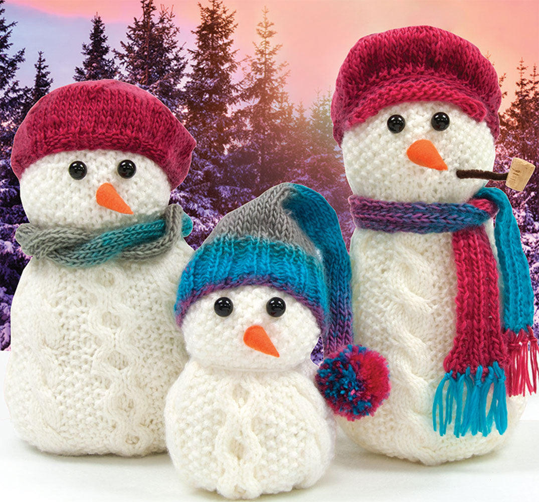 Free Aran Snow Family Pattern