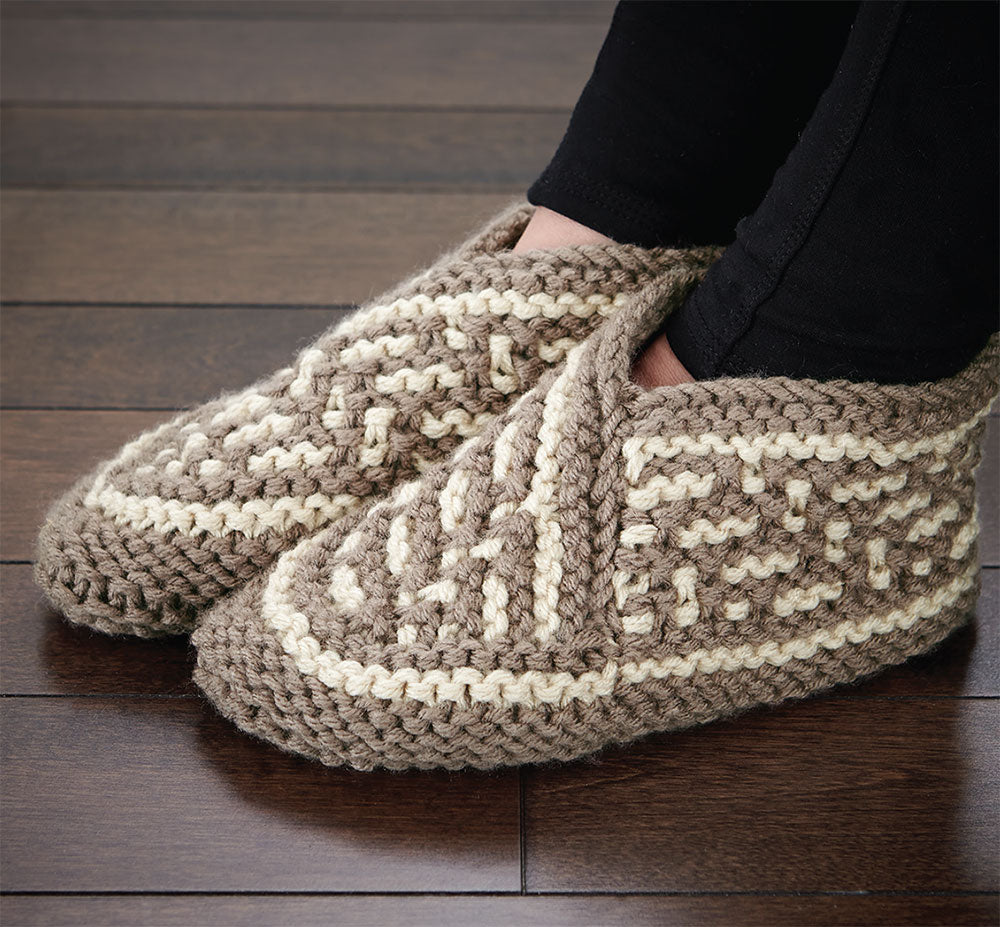 Wrapped Slippers Pattern
