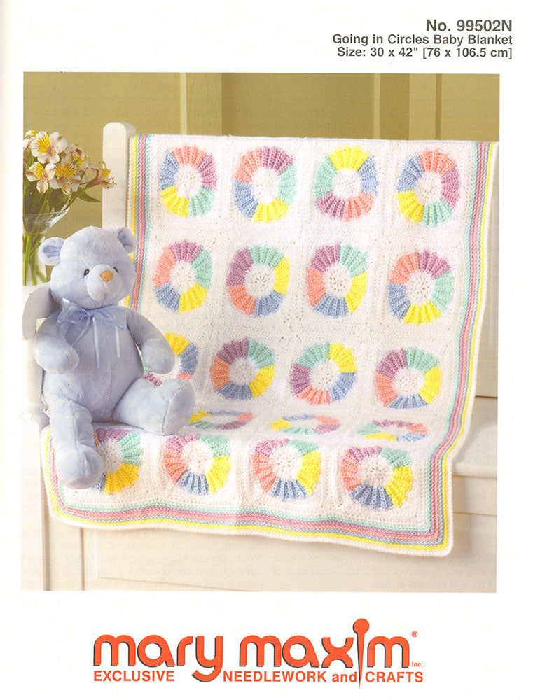 Going in Circles Baby Blanket Pattern