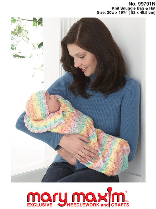 Modèle de sac et de chapeau en tricot