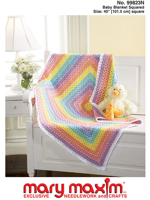 Baby Blanket Squared Pattern