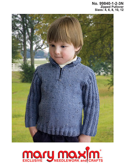 Zipped Pullover Pattern