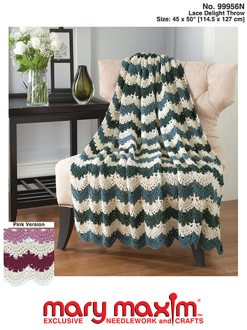 Lace Delight Throw Pattern