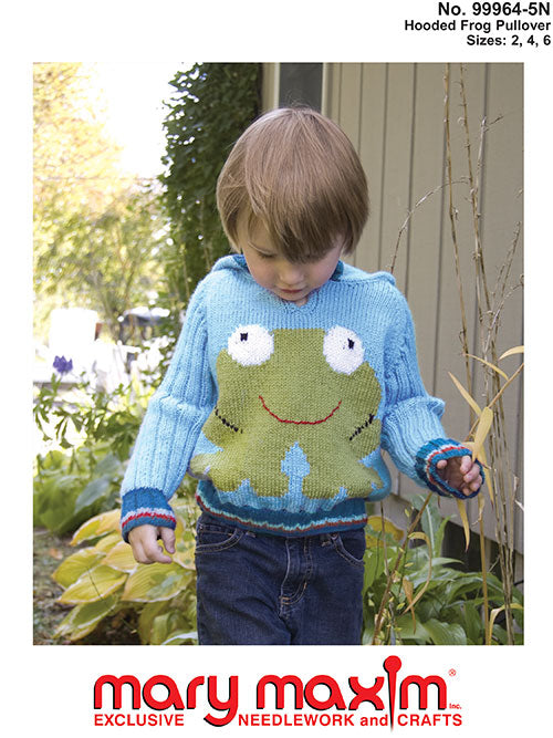 Hooded Frog Pullover Pattern