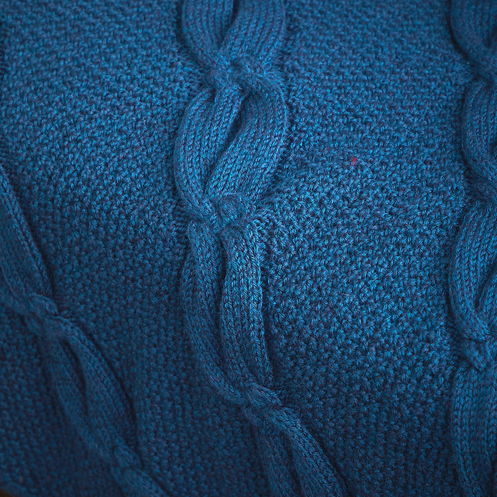 Knotted Cable Throw