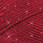 Double Knit Snowflake Sparkle Scarf